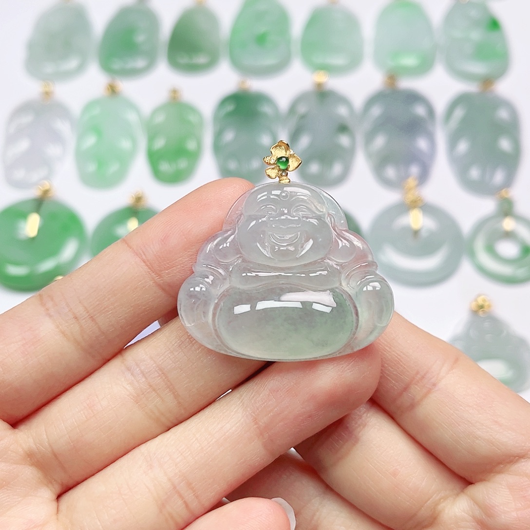 未镶嵌挂件翡翠全场天然A货翡翠