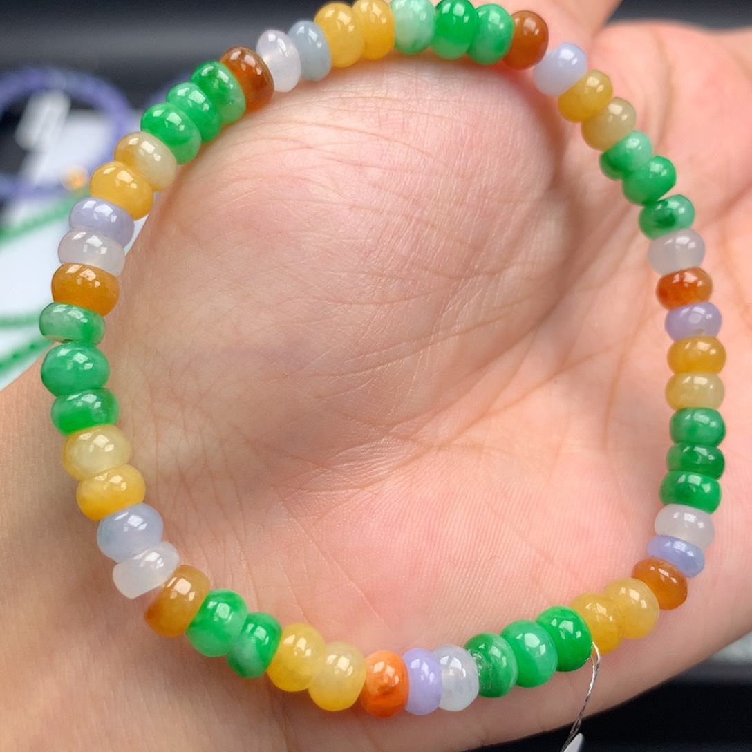 未镶嵌手链翡翠卡