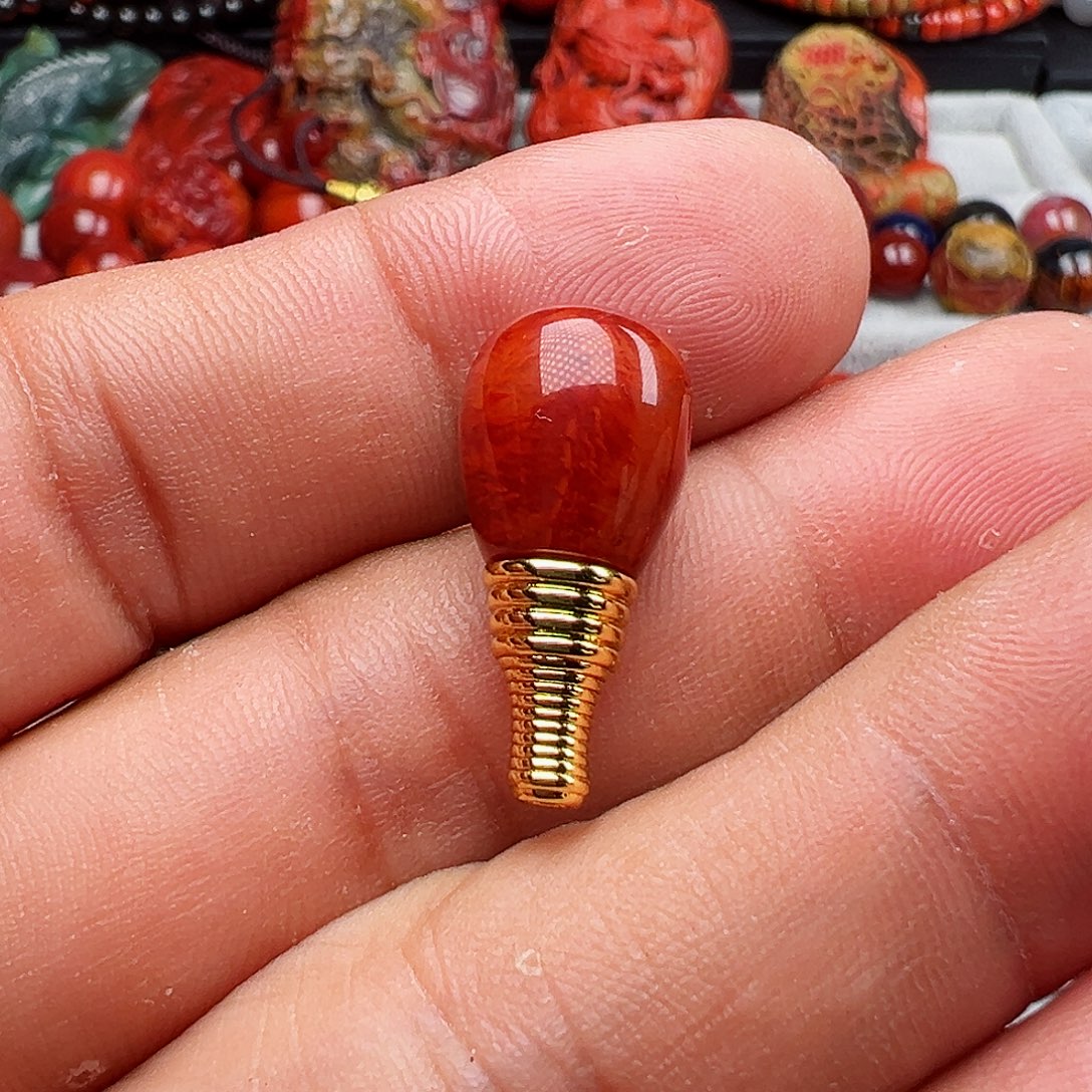 南红玛瑙合金珠宝奇石