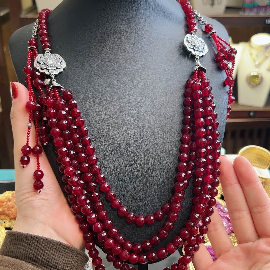 玛瑙/玉髓项链未镶嵌项链