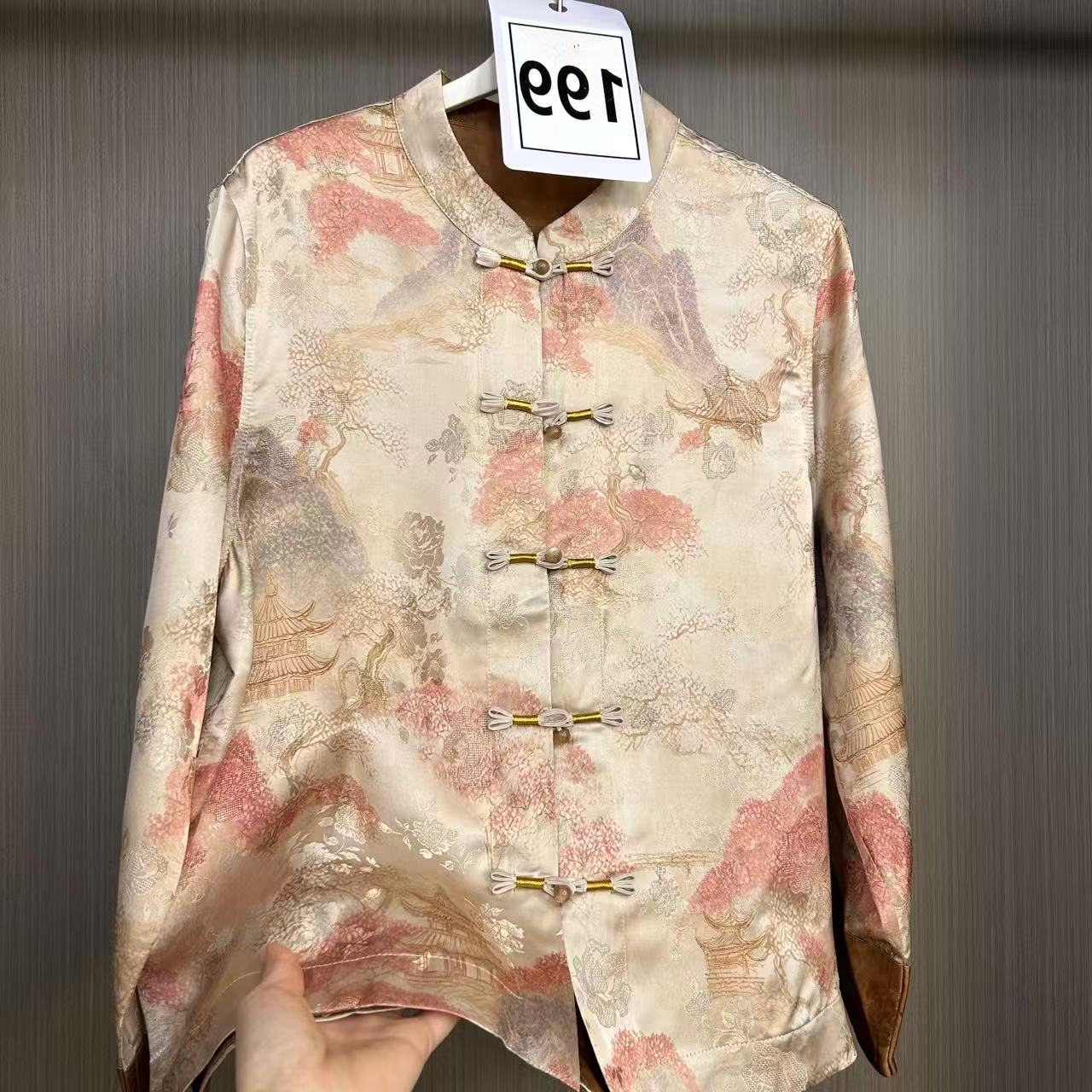 199【柜柜货】新中式时尚高级国风上衣