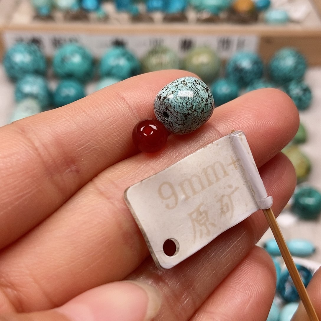 未镶嵌南红玛瑙珠宝半成品