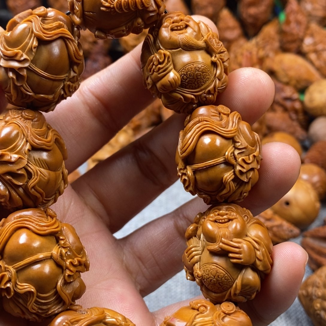 橄榄核手串/手链出****.核雕手串