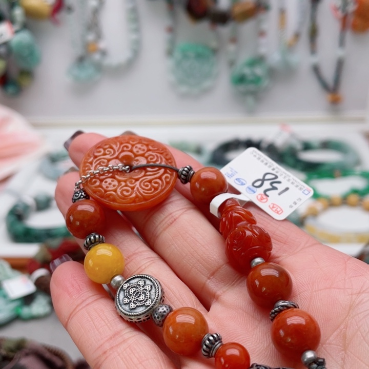 翡翠未镶嵌手链手链