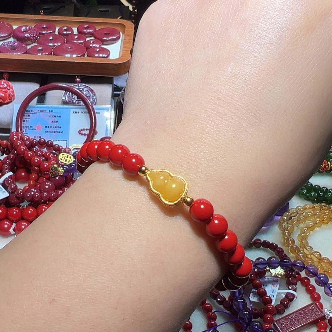 高含量红砂设计款手链