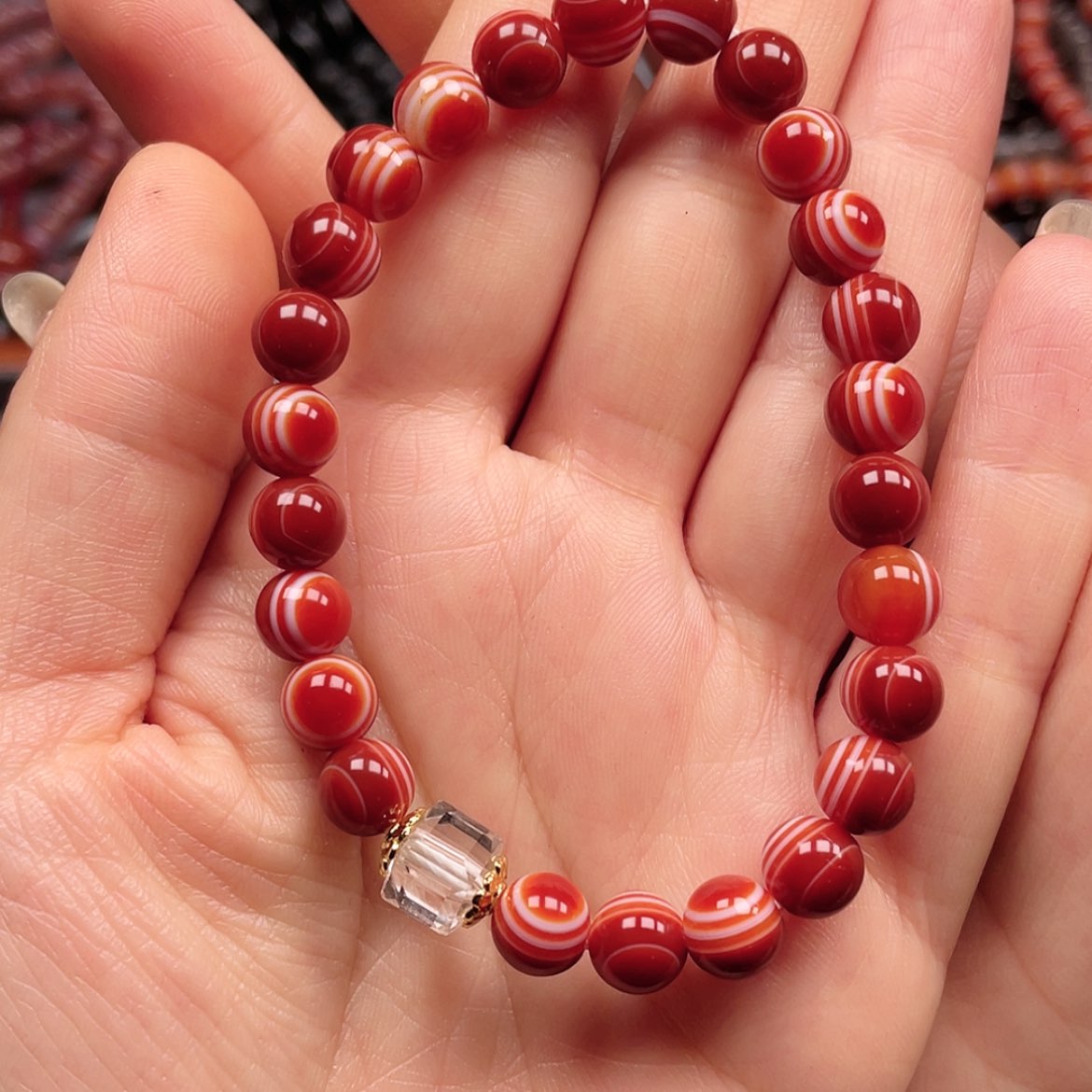 【闪购商品】玛瑙/玉髓珠宝半成品未镶嵌