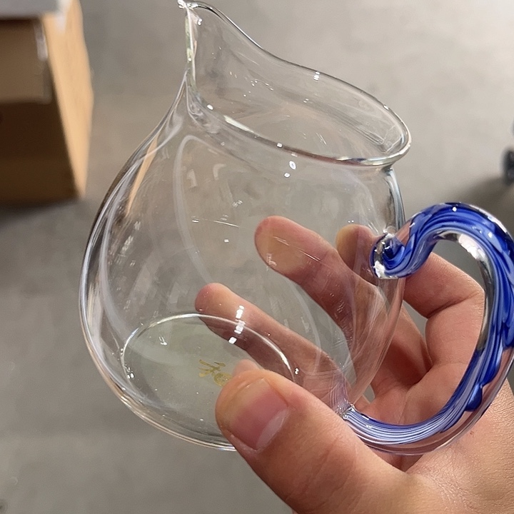 清悦公道杯 蓝凤尾 