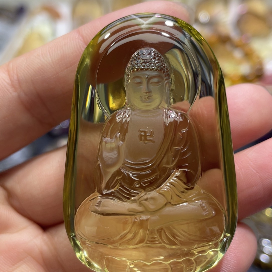 水晶颈饰未镶嵌定制