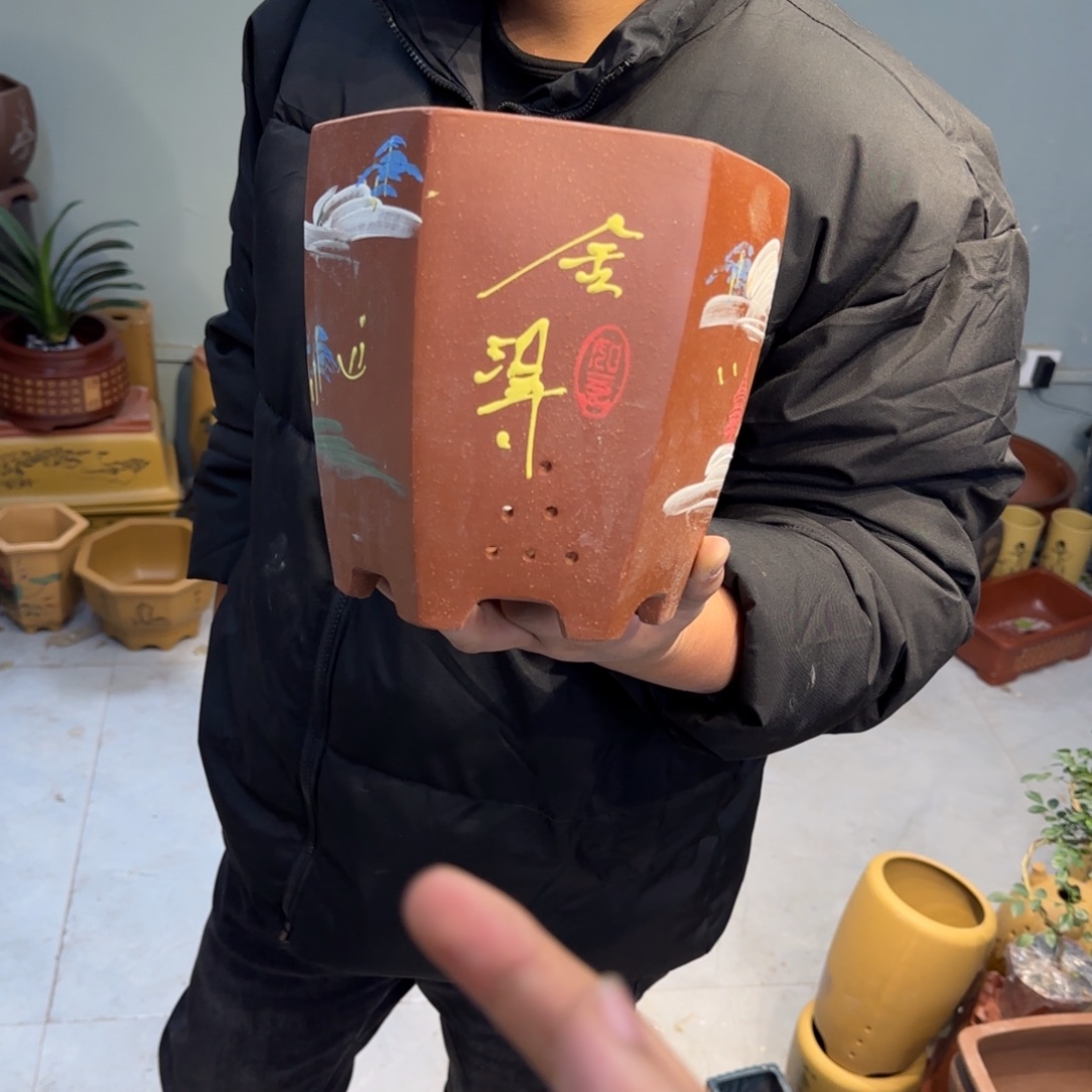 花盆紫砂瑕疵和瑕疵