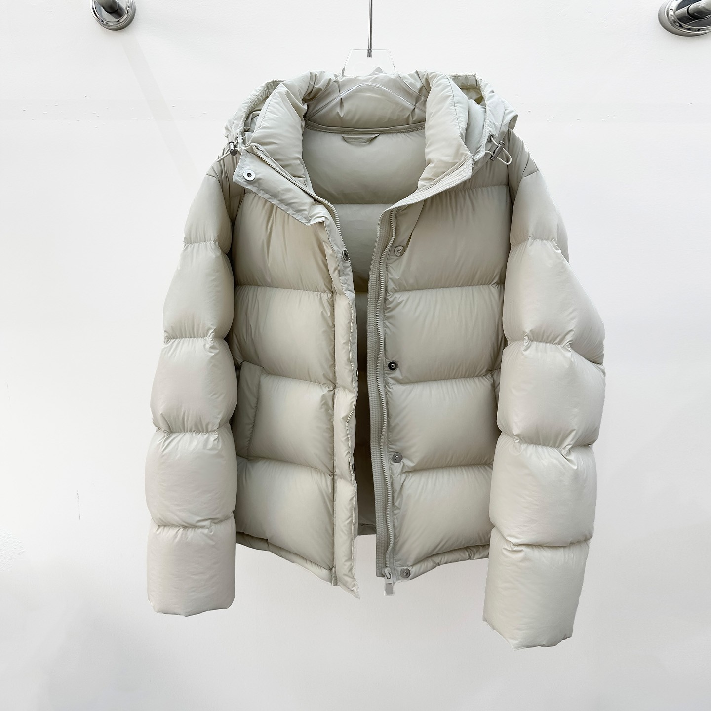 95白鸭绒防水极寒加厚羽绒服女短款冬季面包服外套2025年新款冬装