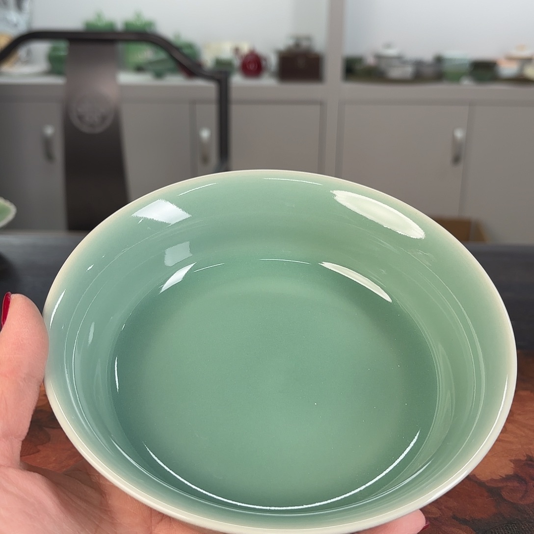 龙泉云间青瓷小米茶器