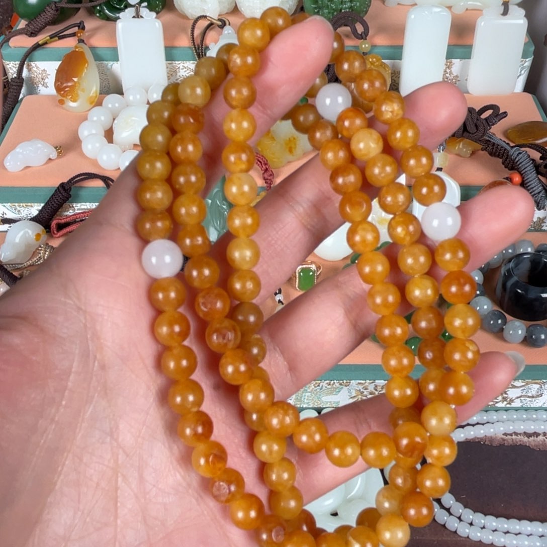 和田玉手链未镶嵌