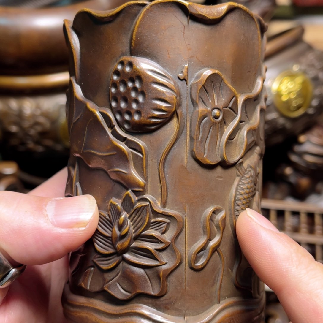 铜器摆件香炉摆件