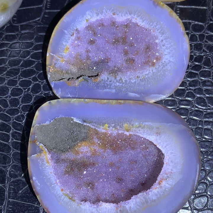 水晶福利紫晶盆未镶嵌