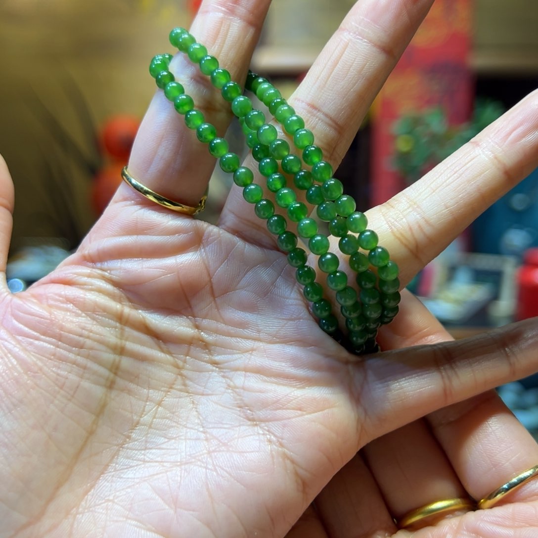 和田玉手链未镶嵌