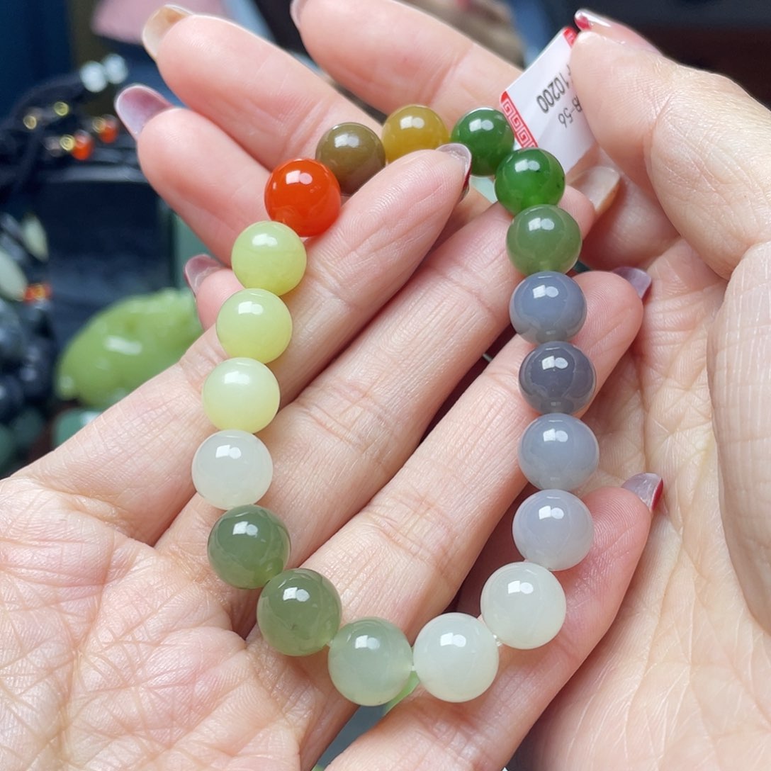 和田玉手链未镶嵌