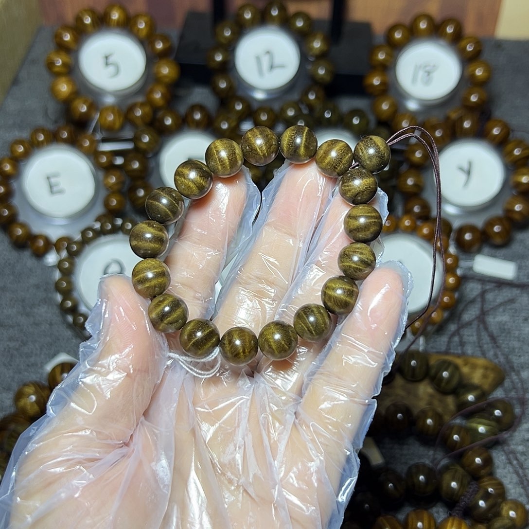 阴沉木手串/手链阴沉1.2水波