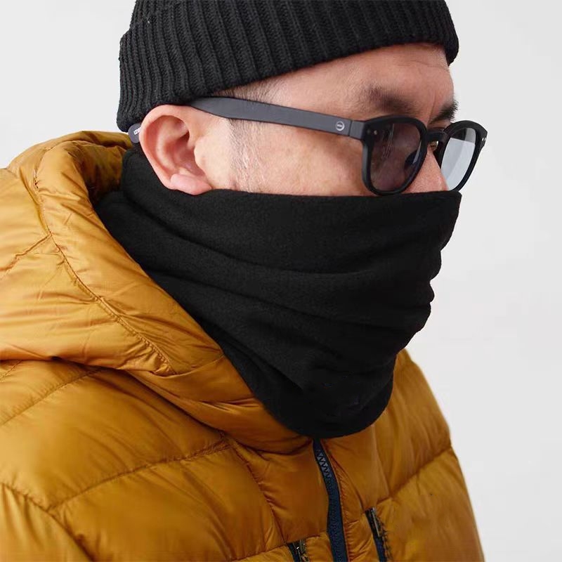 197-冬款围脖脖套，户外抓绒护颈围脖