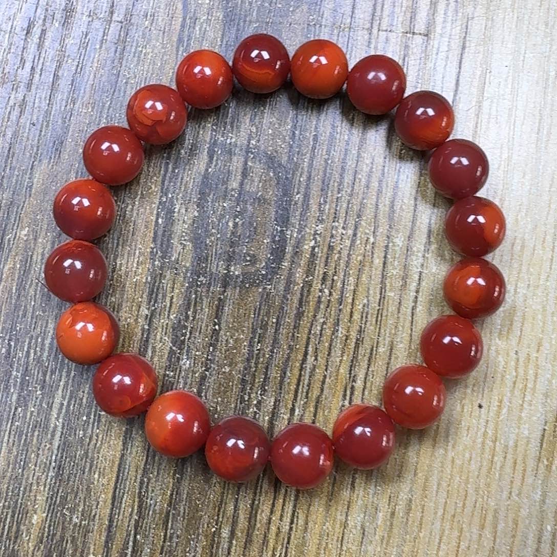 南红玛瑙手链未镶嵌手串原矿南红牛血瓦西9大➕