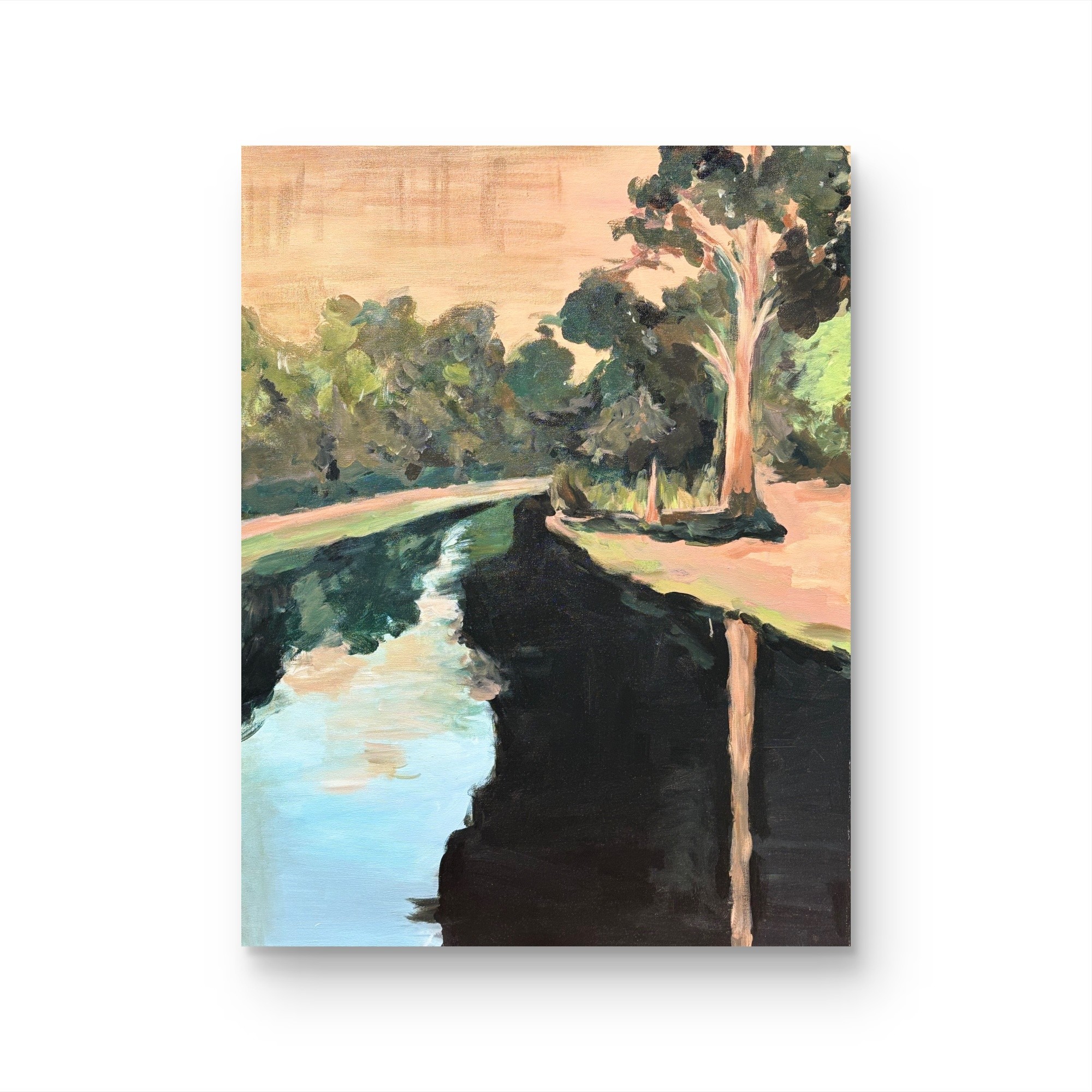 【 宁静小森林  】孤品 “75*100” No.195 纯手绘挂画