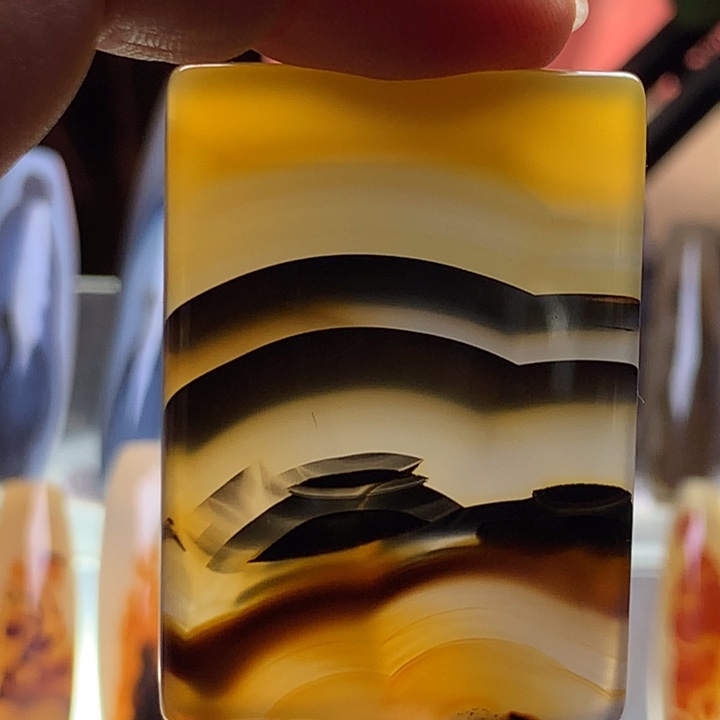 玛瑙/玉髓颈饰未镶嵌112