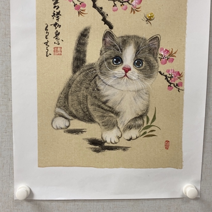 国画亲笔手绘原创