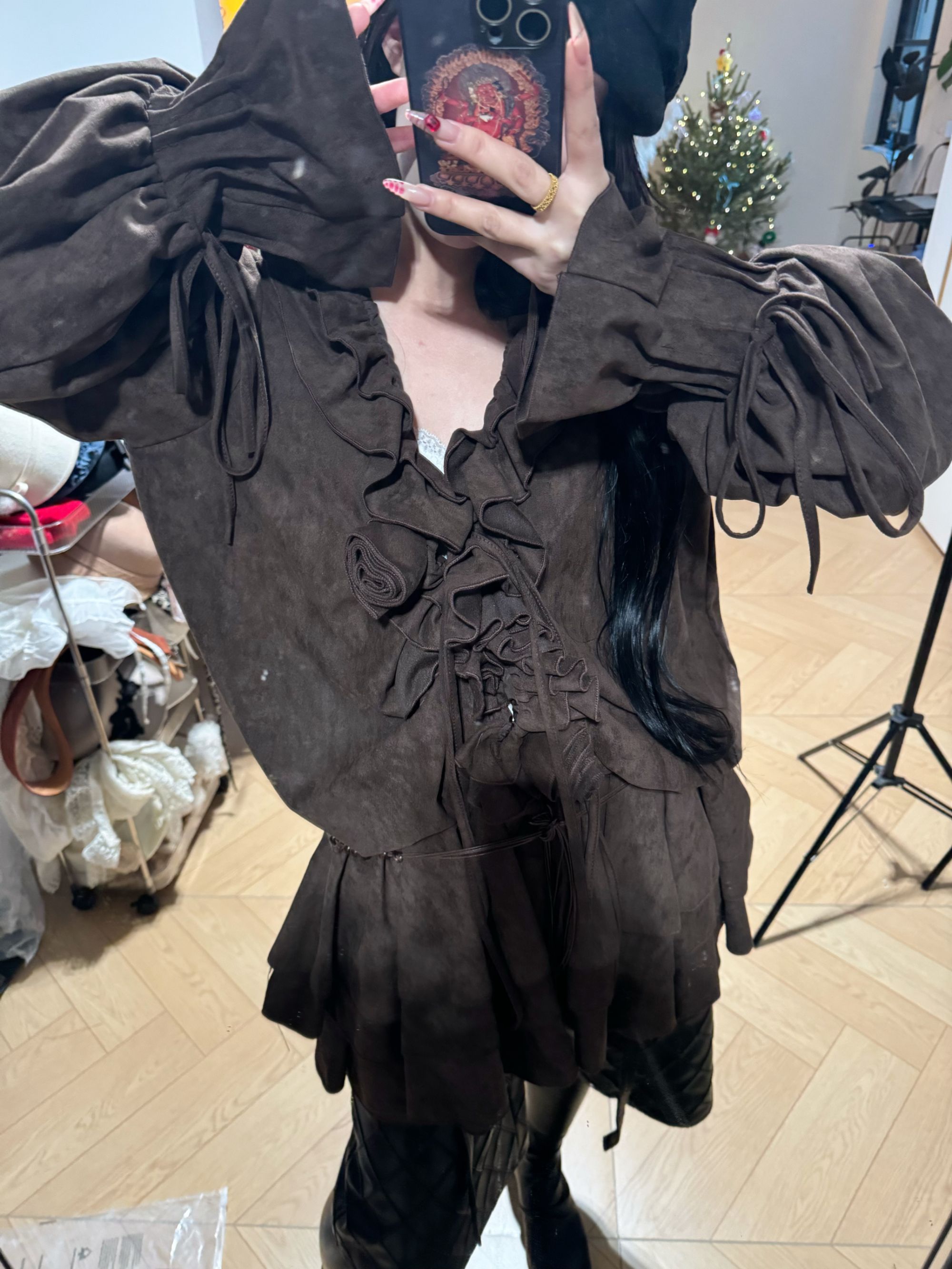 【梨零零同款】度假风街头风休闲风时尚套装时尚休闲