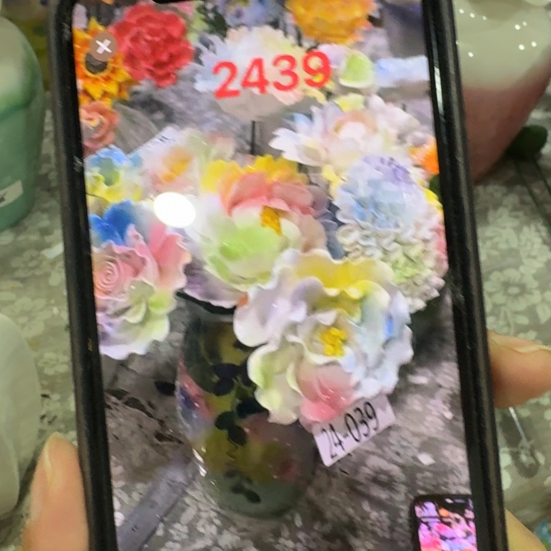 陶瓷花，拍满20发货，退款拉黑2439