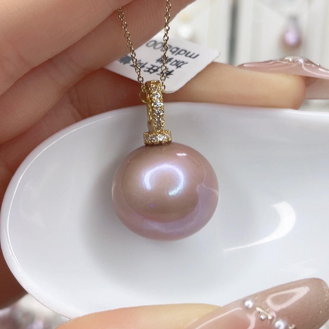 淡水珍珠未镶嵌吊坠(赠链)沐*