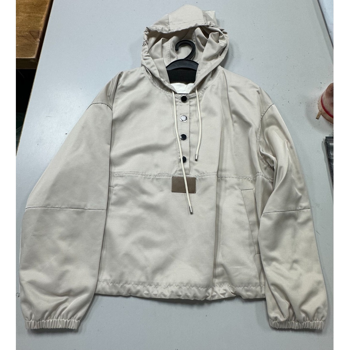 【南油玲姐】卡其色长袖 连帽外套WT7728