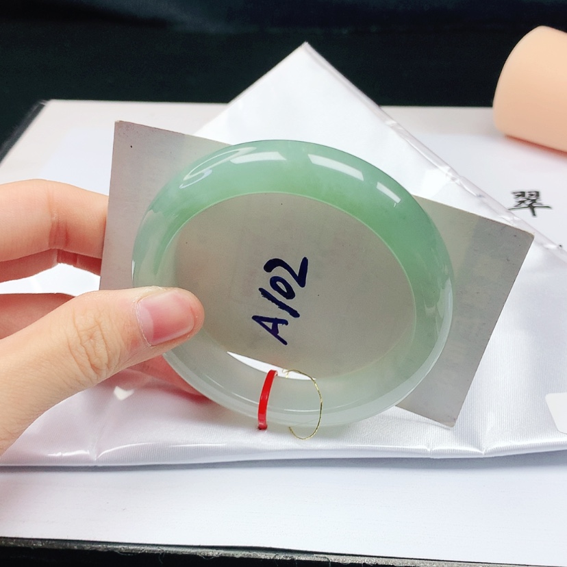 【闪购商品】翡翠手镯未镶嵌天然缅甸a货手镯54+