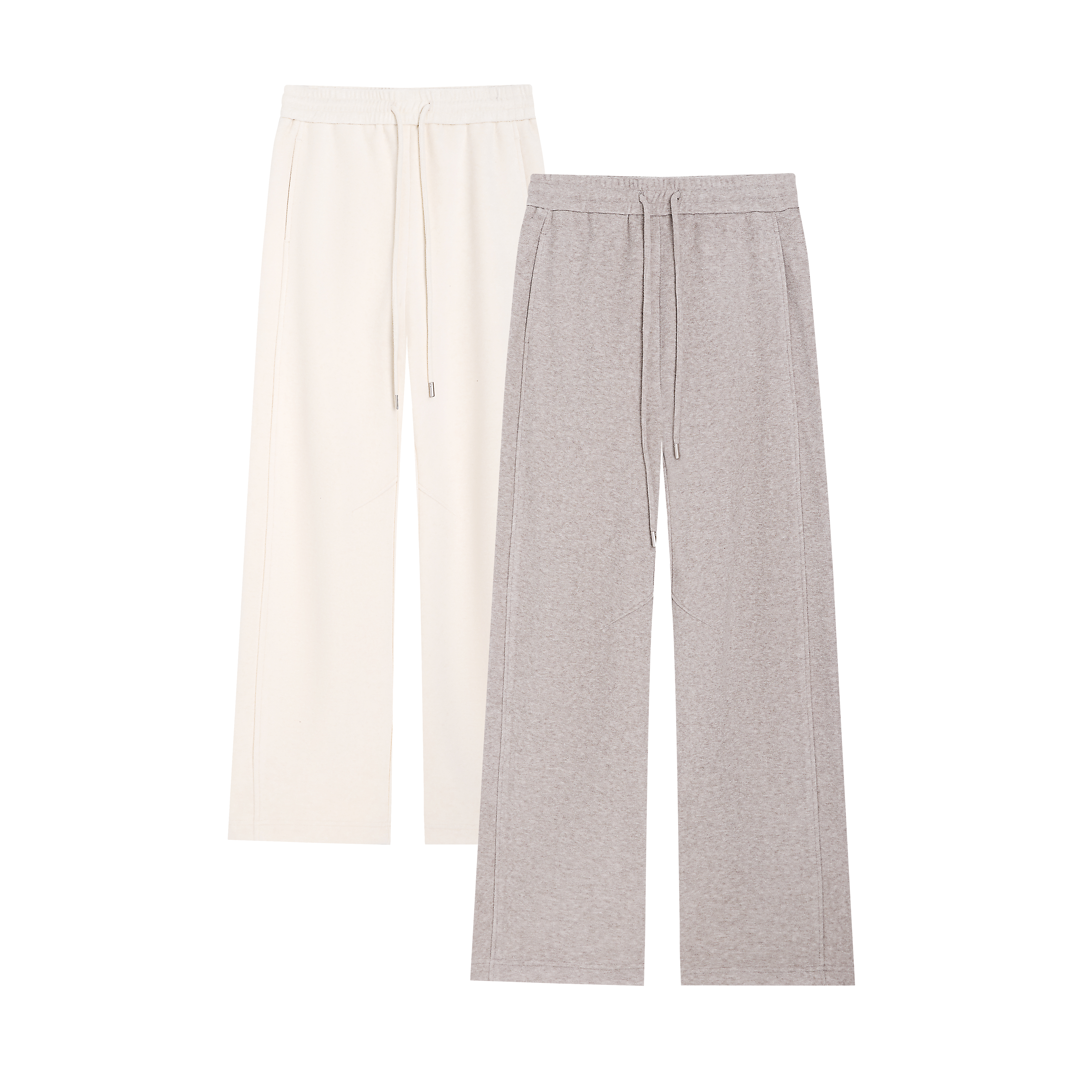 小个子高级优雅/COA0606 清浅 2025冬季新款百搭加绒丝绒直筒裤