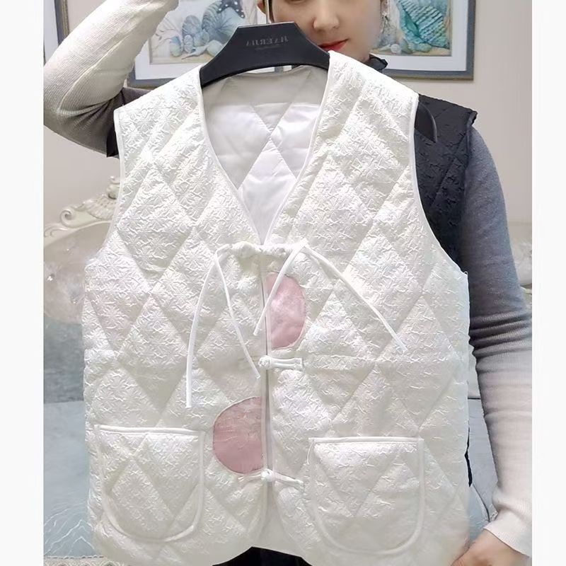 011款小香风修身型保暖拼接马夹-TTW