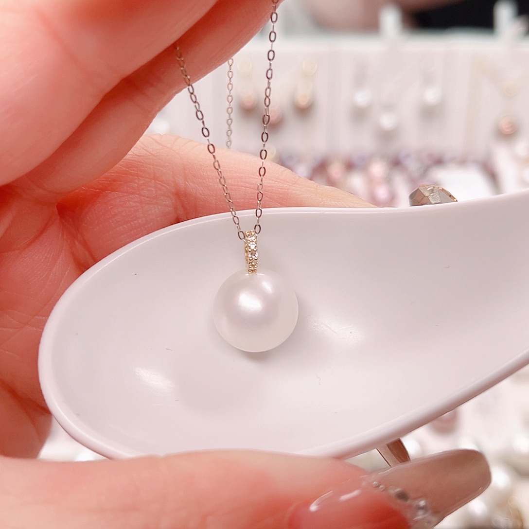 淡水珍珠合金吊坠(赠链)