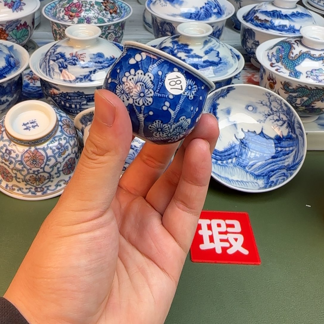 彦祖纯手工手绘茶具187