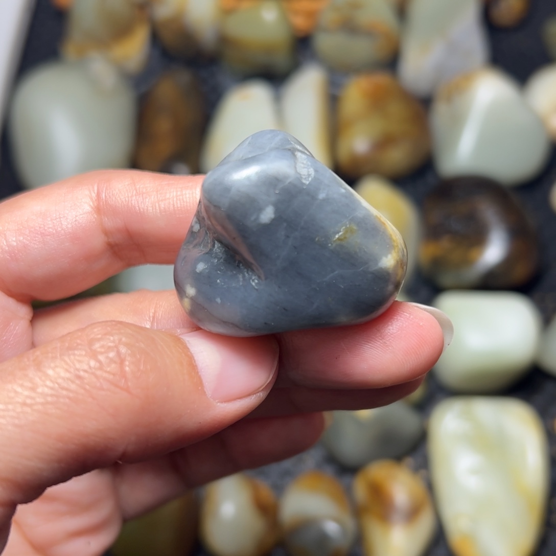 和田玉未镶嵌挂件5