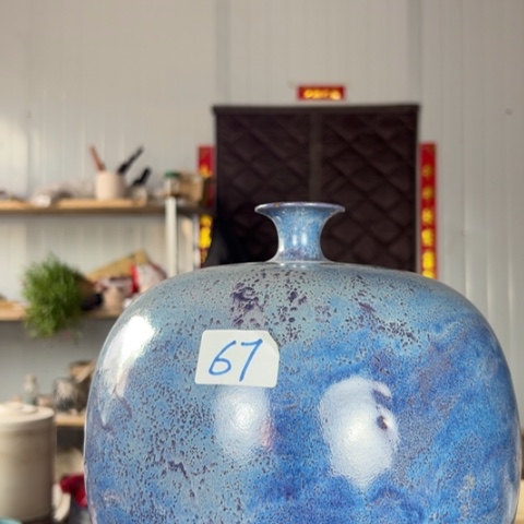 摆件别*闹犊泉钧窑作品