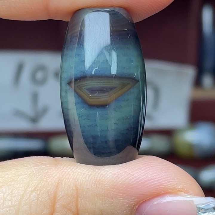 牙***店玛瑙/玉髓合金颈饰