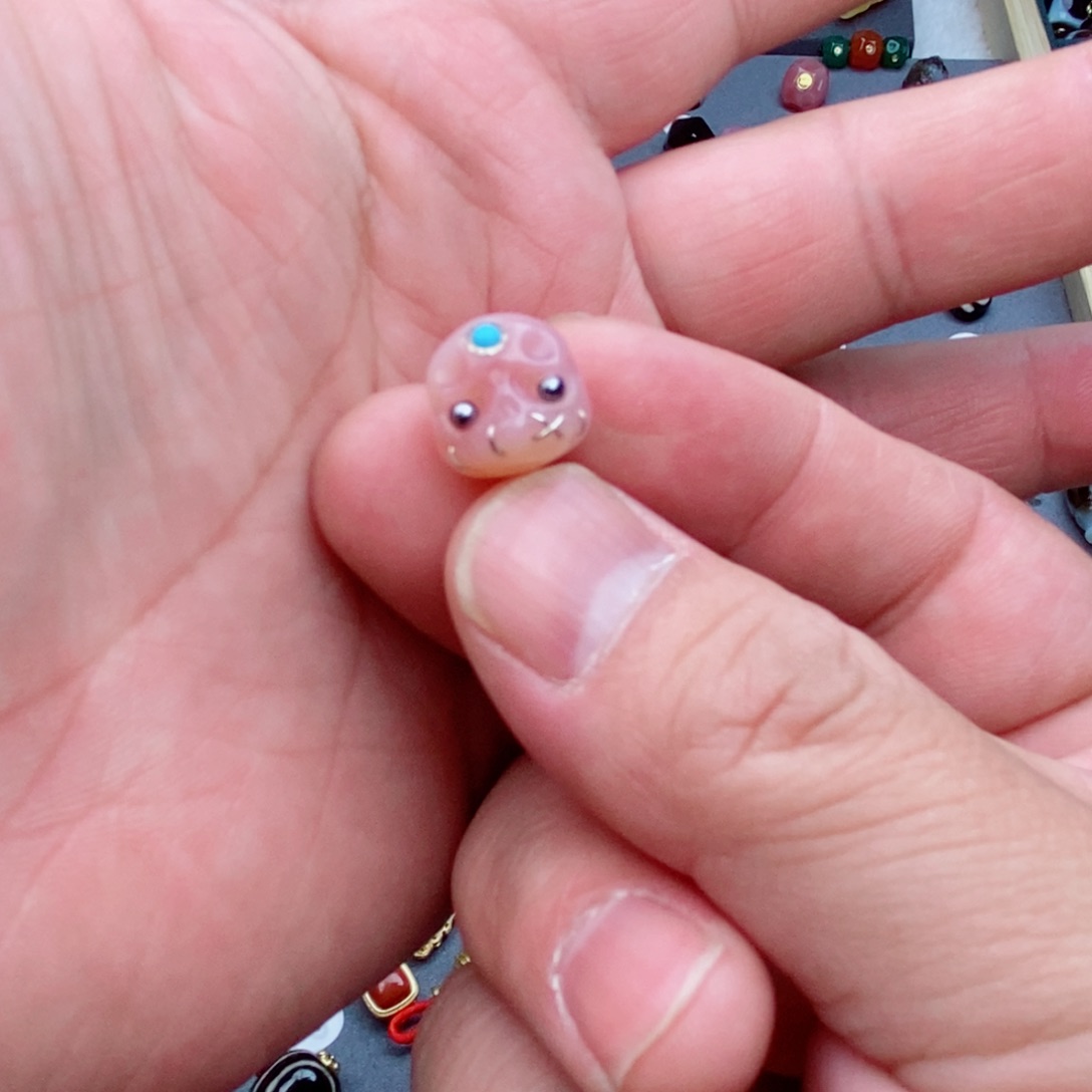 玛瑙/玉髓森柏珠宝饰品未镶嵌齐*龙