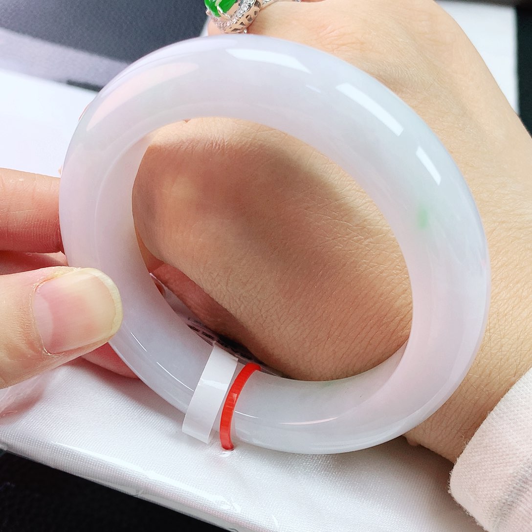 未镶嵌手镯翡翠54圈