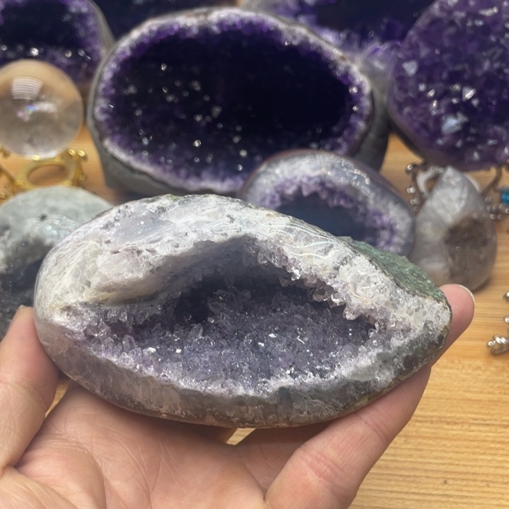 紫晶钱袋子未镶嵌