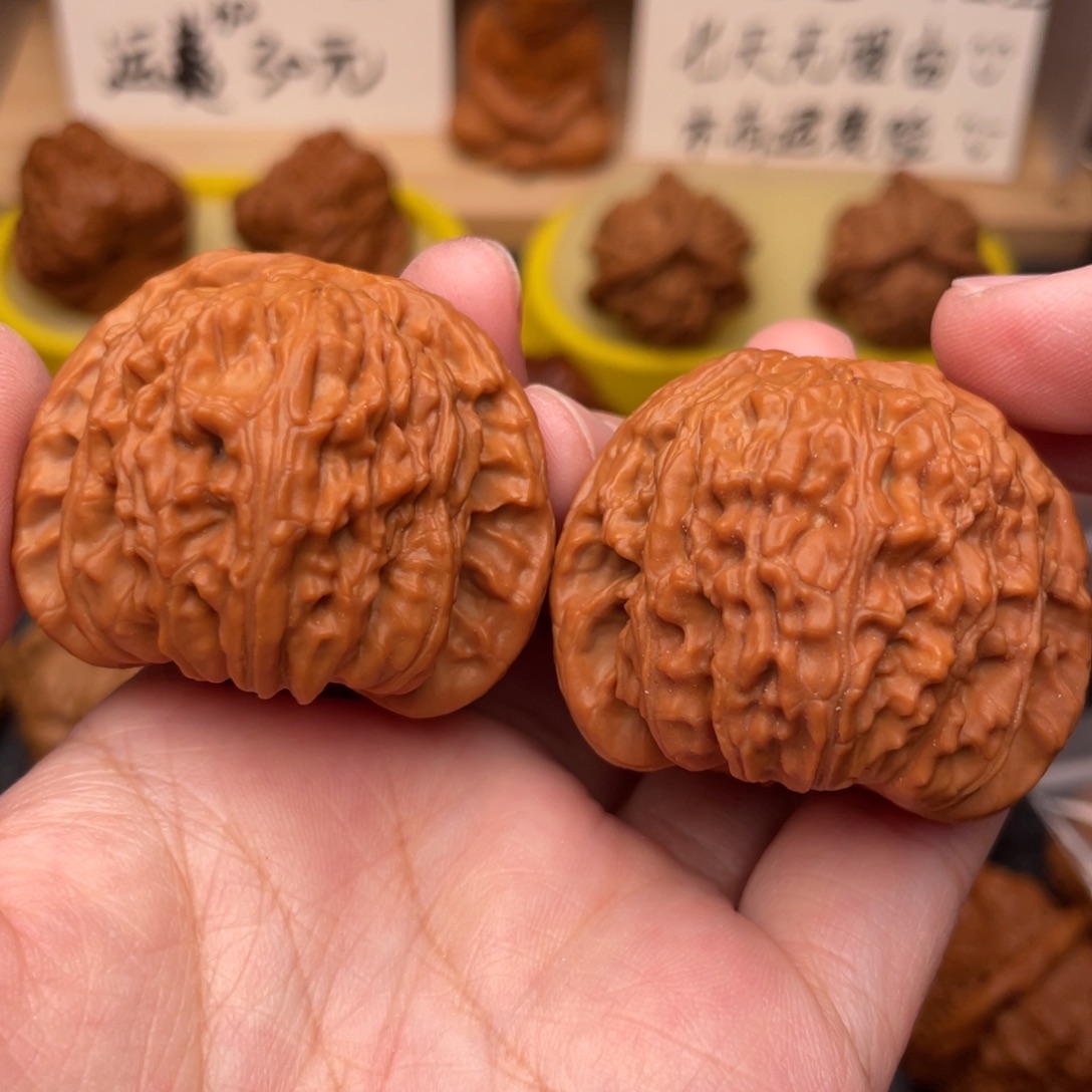 文玩核桃把件狮子42