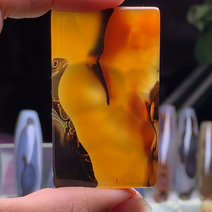 玛瑙/玉髓颈饰未镶嵌128