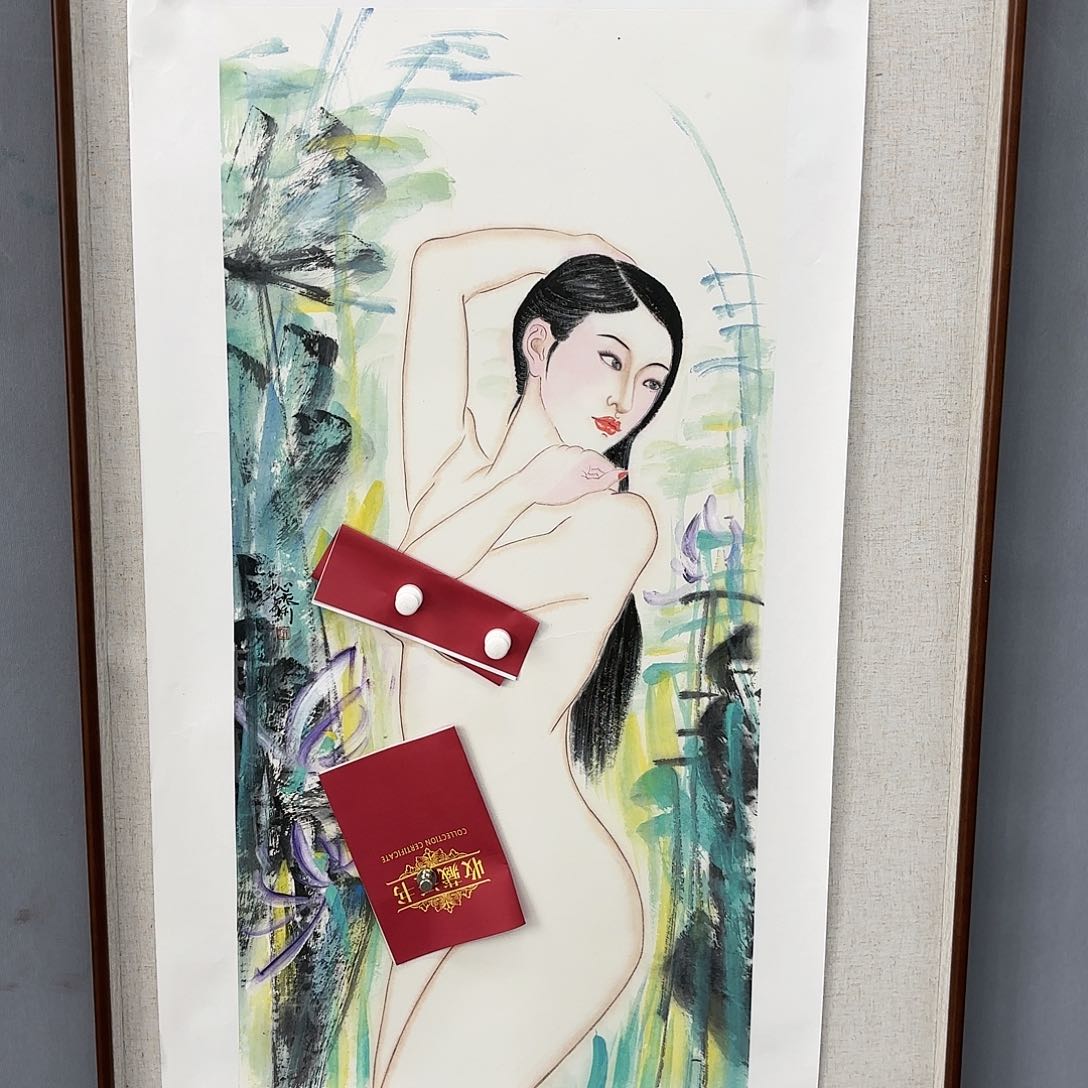 国画亲笔手绘原创