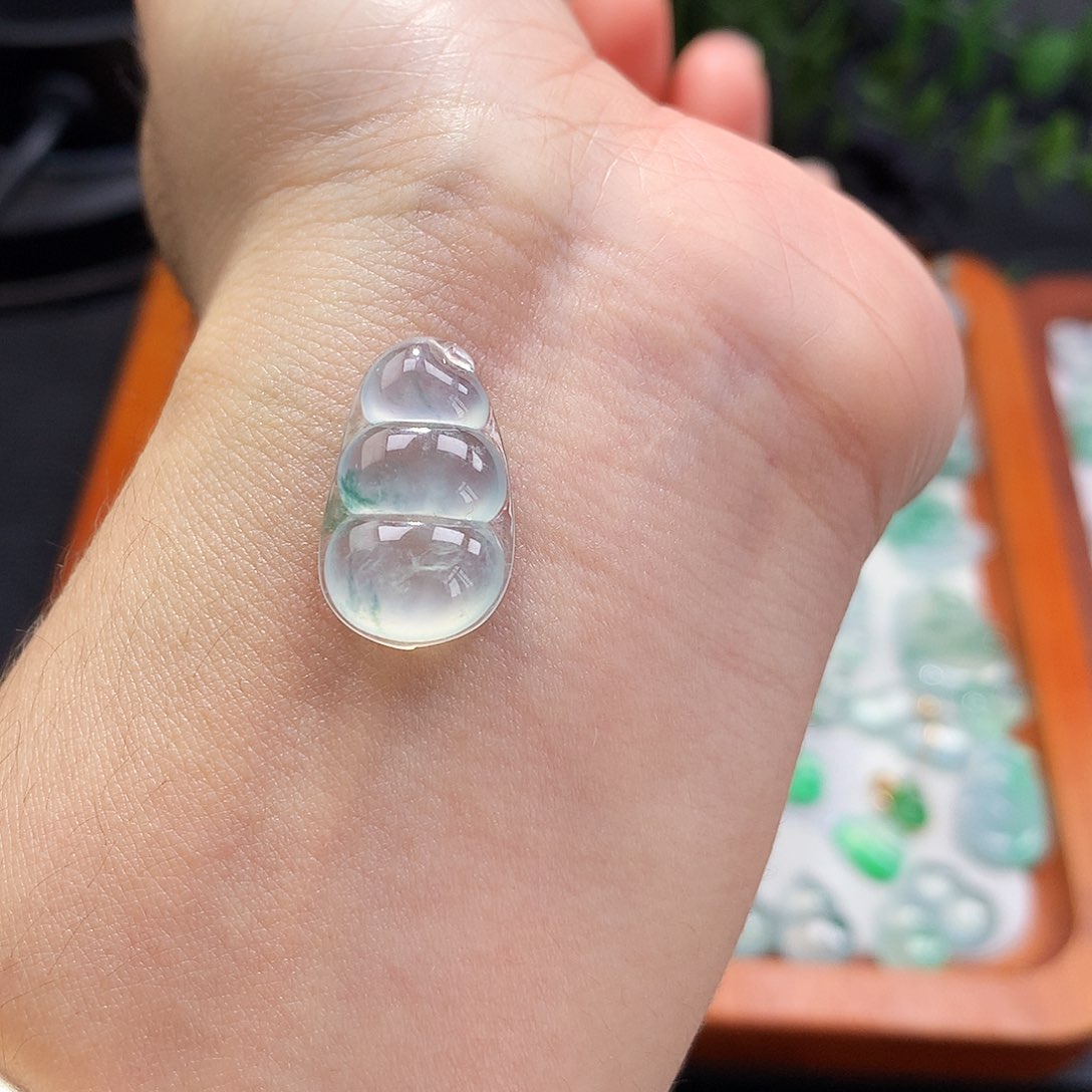 吊坠(不含链)未镶嵌翡翠福豆