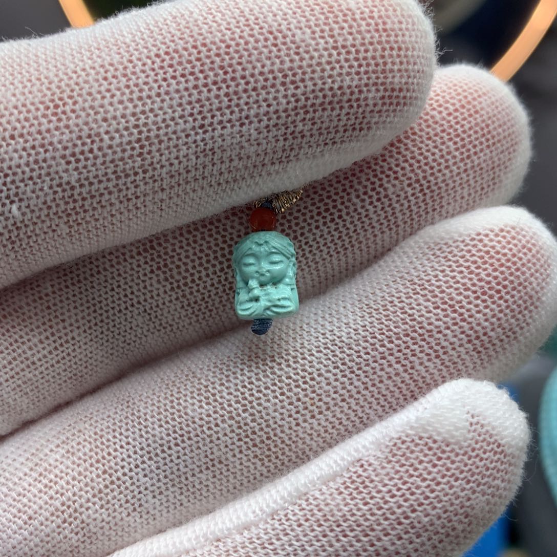 绿松石挂件未镶嵌