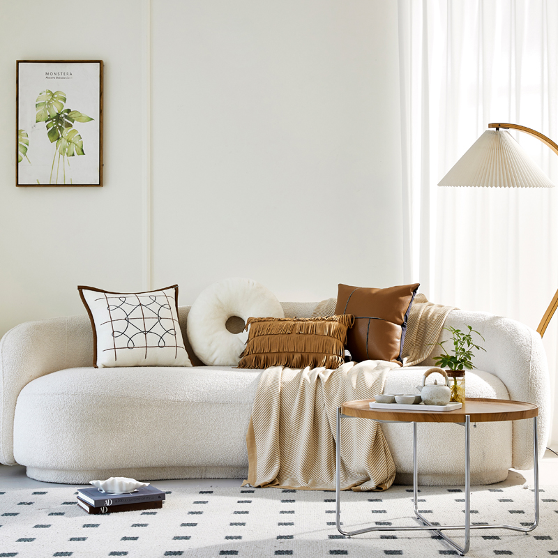 沙发靠枕高级轻奢皮沙发专用抱枕套床头靠枕大靠垫床上靠背垫腰靠