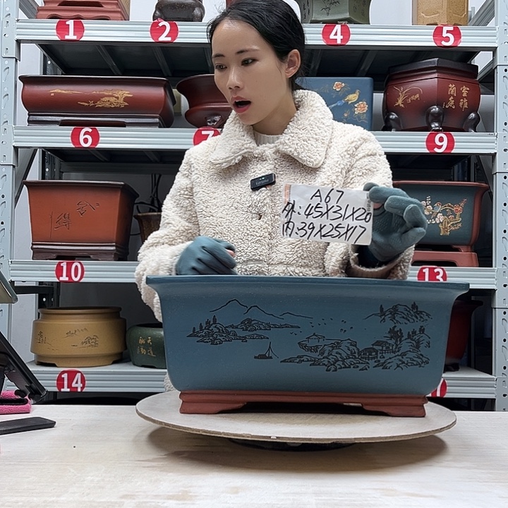 花盆紫砂紫砂花盆