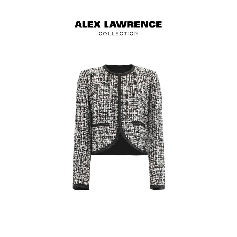 ALEXLAWRENCE/埃里克斯劳伦斯女式小香风外套 2870046