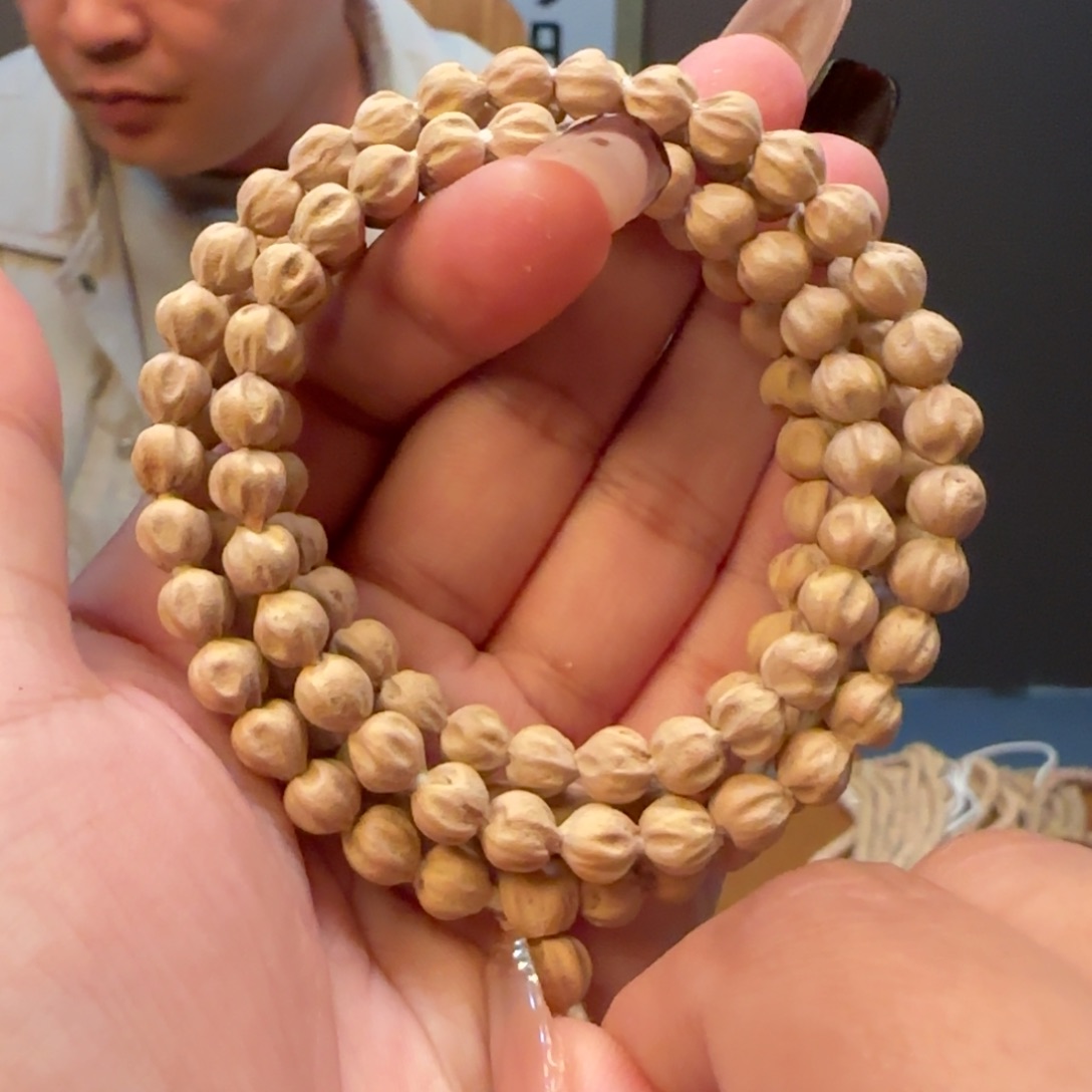 柏香籽/百香籽手串蟠桃5➕